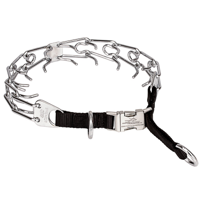 Chrome Plated Prong Collar (4.0 mm x 25 inches)